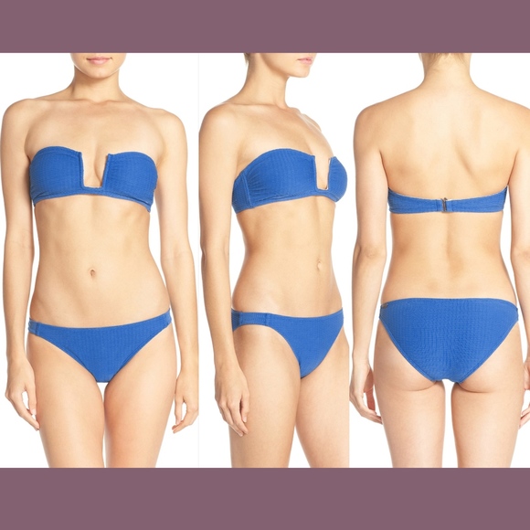 NWT PRISM Santa Margarita Bandeau Top + Shikoku Bikini Bottoms [ Size‎ 42 IT ] - Picture 1 of 10